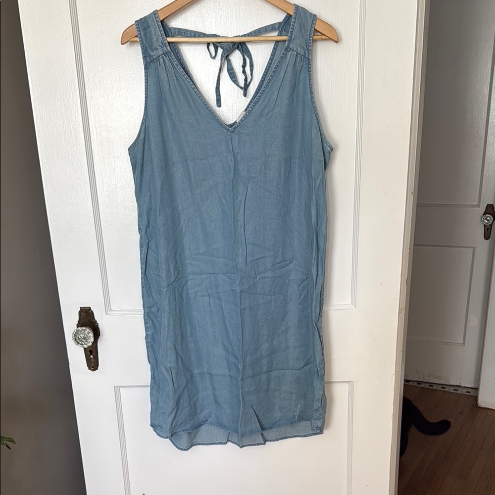 Gap Denim Sleeveless Dress